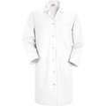 Vf Imagewear Red Kap¬Æ Women's Button Front Lab Coat, White, Poly/Combed Cotton, 4XL KP13WHRG4XL